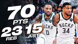 Giannis Antetokounmpo - Damian Lillard - Milwaukee Bucks