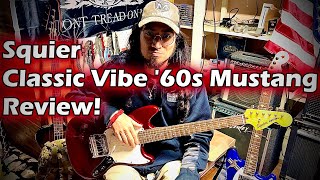 Video thumbnail for Squier Classic Vibe '60s Mustang Review! by BigJake Music