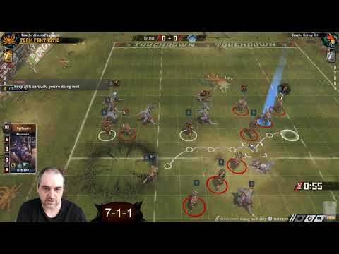 Blood Bowl 2 - Team Fantastic - Game 10 - Chaos vs. Lizardmen