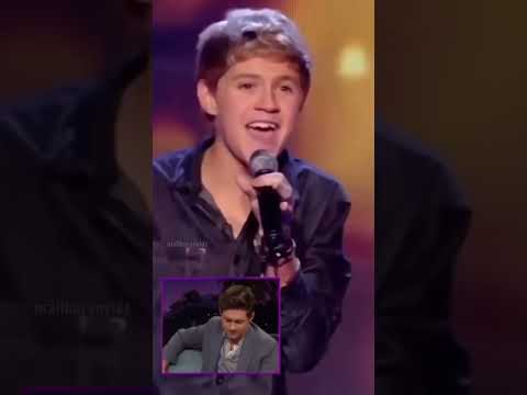 Niall getting embarrassed by his audition on x factor #niallhoran #shorts #onedirection #xfactor