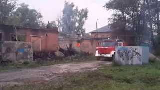 preview picture of video 'пожар в городе Петушки'