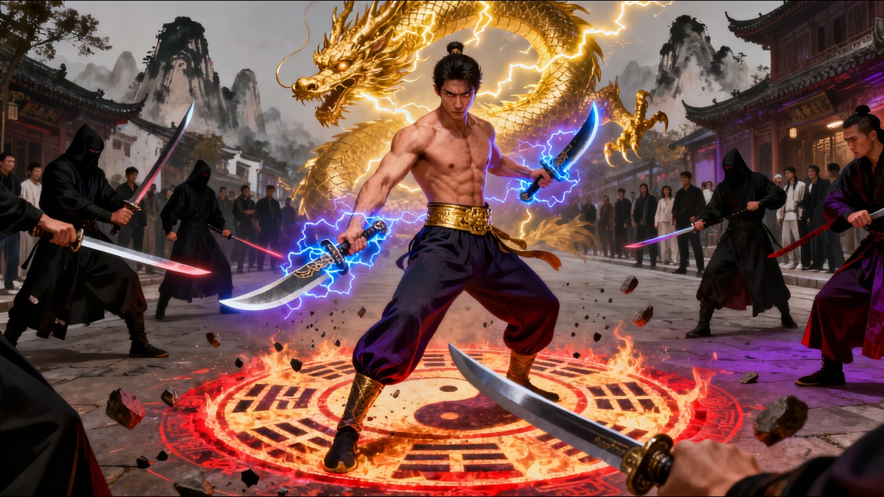 في أرض المنبوذين، نشأ بين النفايات، وطارده الأشرار.. لكنه استخدم قوة الآلهة ليصنع جسدًا خارقًا! ⚡️