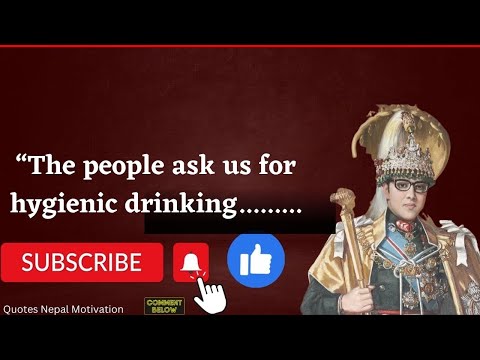 35 Quotes from King Birendra That are worth....... |motivational quotes| Quotes Nepal Motivation #2