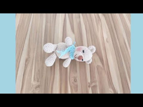 Ursinho will AMIGURUMI  peça que faz parte da boneca Heloisa, veja na descrição