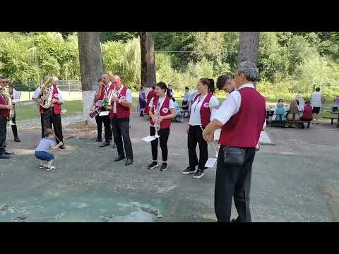 Sâmbătă 19 August 2023 - Kirchweih  Rusca Montană ...Fanfara Banater Musikanten Temeswar  - Video CB