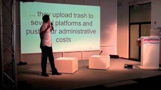 Nils Kolonko (bandologie) @ Popkomm Conference 2011