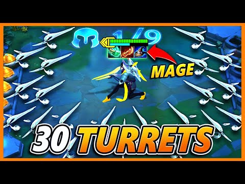 *WORLD RECORD* MAGE APHELIOS FILLS THE MAP WITH TURRETS - BunnyFuFuu | Teamfight Tactics
