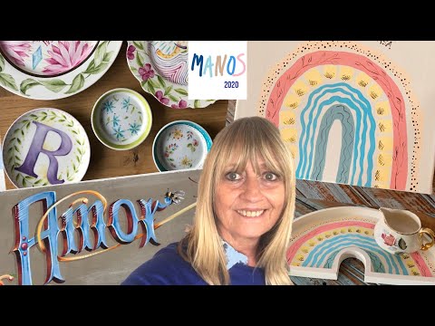 ManosalaObraTv 2020 Programa 11 Pintura  Decorativa - Lettering  - Caligrafia