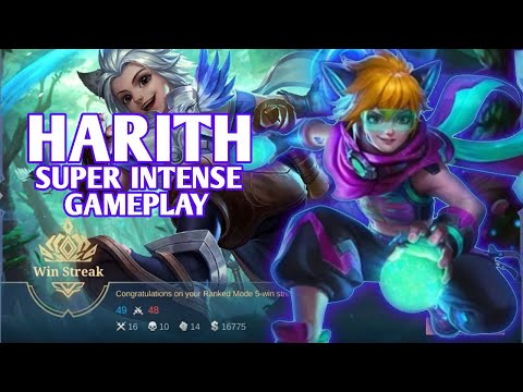 HARITH SUPER INTENSE GAMEPLAY / MOBILE LEGENDS