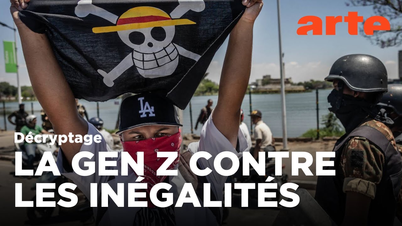 La GenZ dans la rue : naissance d’une génération en feu | Décryptage | ARTE