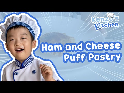 Kenzo Knows how to make Ham and Cheese Puff Pastry | Kenzo’s Kitchen