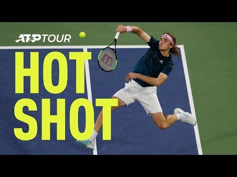 Hot Shot: Tsitsipas, Hurkacz Battle Hard At Dubai 2019