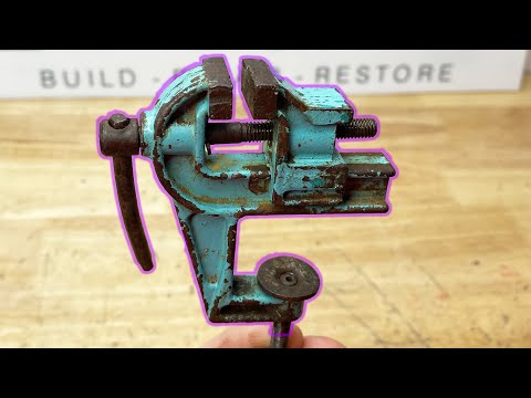 USSR Mini Jewelers Vise Restoration