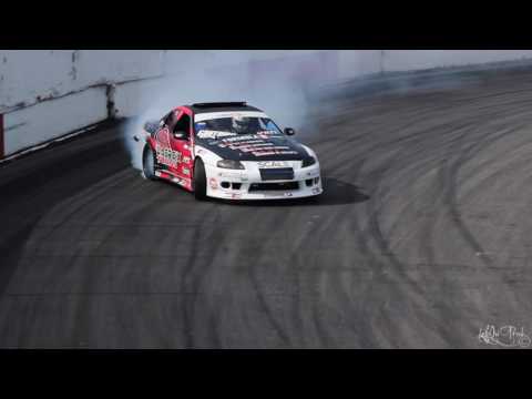 Simon Schaffner Leading Jonathan Guitard - Formula Drift Canada Round 1 2015