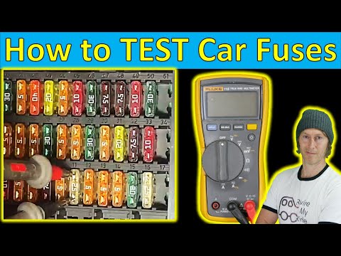 How to Test Car Fuses With a Multimeter - Continuity Check