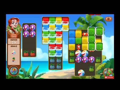 Lost Island Blast Adventure Level 1242 NO BOOSTERS - A S GAMING