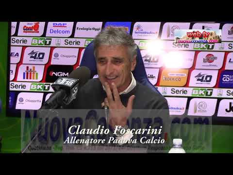 Cosenza-Padova 2-1, Mister Foscarini