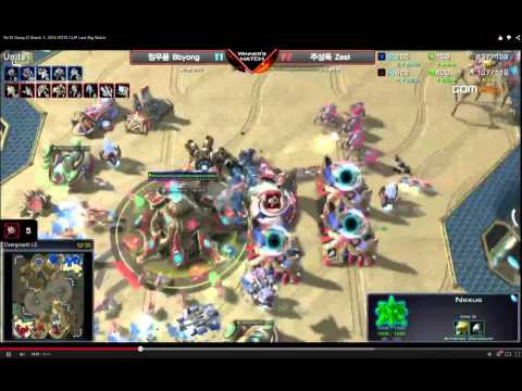 EJK Vods - TvP BByong vs Zest Multi Prong Aggression Snowball P1