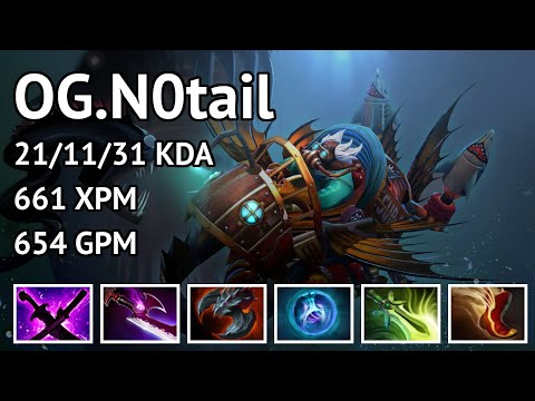 Dota Memories OG.N0tail - Gyrocopter highlights - Game 3510466902 - Dota 2