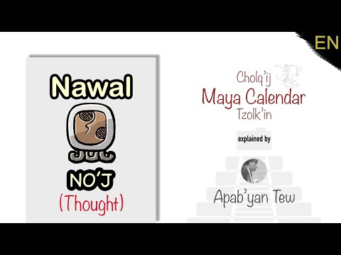 Maya Calendar: Explaining the Nawal No'j (Thought) - Tzolk'in