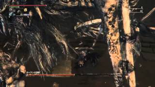 【blood borne】下手なLV50でもローランの黒獣撃破