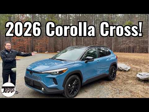 2026 Toyota Corolla Cross Hybrid XSE Review & Drive!