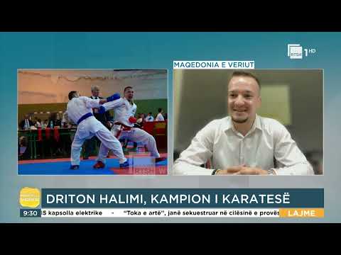 Kampioni i karatesë, Driton Halimi: Sfidat e së ardhmes|“Mirëmëngjes Shqipëri”