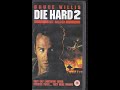 Original VHS Opening And Closing To Die Hard 2 UK VHS Tape