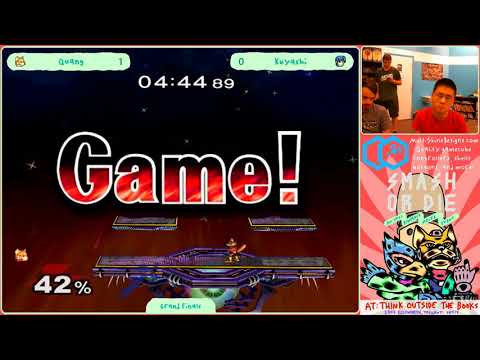 SMASH OR DIE 2 - quang (Fox) vs. kuyashi (Marth) Smash Melee Grand Finals