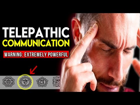 "Telepathy" - How to send a telepathic message to someone... | Law of Attraction Video