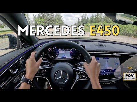 2024 Mercedes-Benz E450 POV Drive: Unmatched Luxury & Performance!