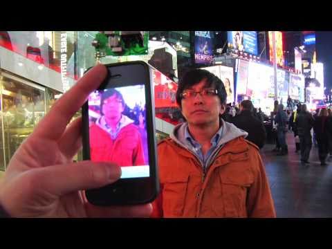 ⁣How to hack video screens on times square