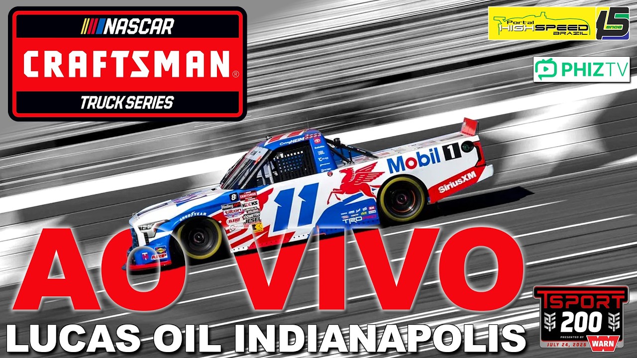 🔴 NASCAR CRAFTSMAN TRUCK SERIES | TSport 200 | Lucas Oil Indianapolis Raceway Park