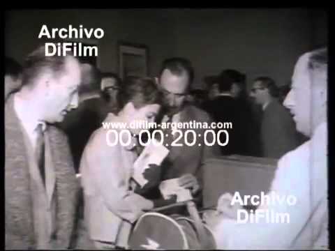 DiFilm - Graciela Borges leaves for Europe 1959