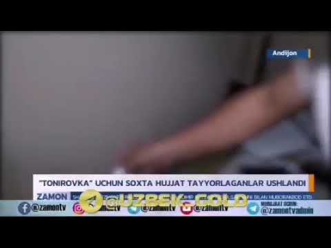 Tanirofag uchun soxta hujjat taxlaganlar ushlandi