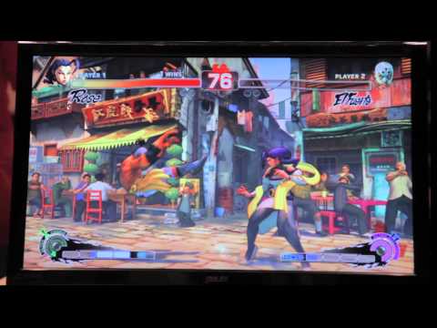 Vaughn (rose) vs THE MEXICUTIONER (el fuerte) SSFIV AE - Evo 2011