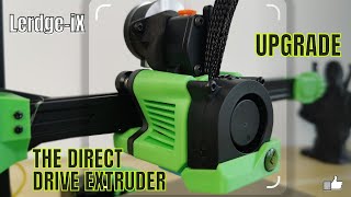 The direct drive extruder upgrade for Lerdge iX | 3D printer upgrade|Lerdge-iX VS Ender 3, Kingroon