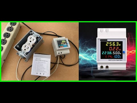 Ketotek D52-2047 How it works to meter AC Voltage Current Watts