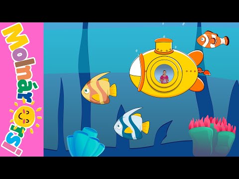 🐠 Öt kicsi hal - gyerekdal 🐬 (mutogatós-számolós)