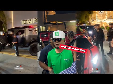 Anuel AA Ran Into Don Miguelo He Wanted To Put Pressure On El Alfa, Miguelo Mentioned His Mother