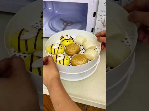Use it to heat steamed buns in a microwave oven, soft and delicious
