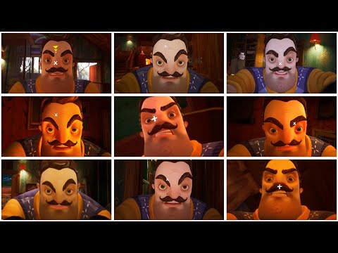 HELLO NEIGHBOR 2 JUMPSCARES In Different Spots