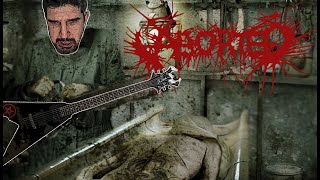 Aborted - Dead Wreckoning - Guitar cover