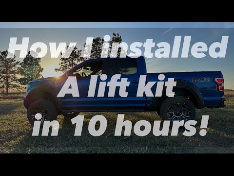 How to install a lift kit on a ford F-150 2015-2020