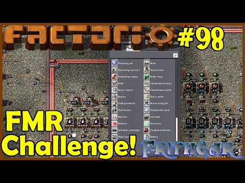 Factorio Million Robot Challenge #98: Full Logistics List!
