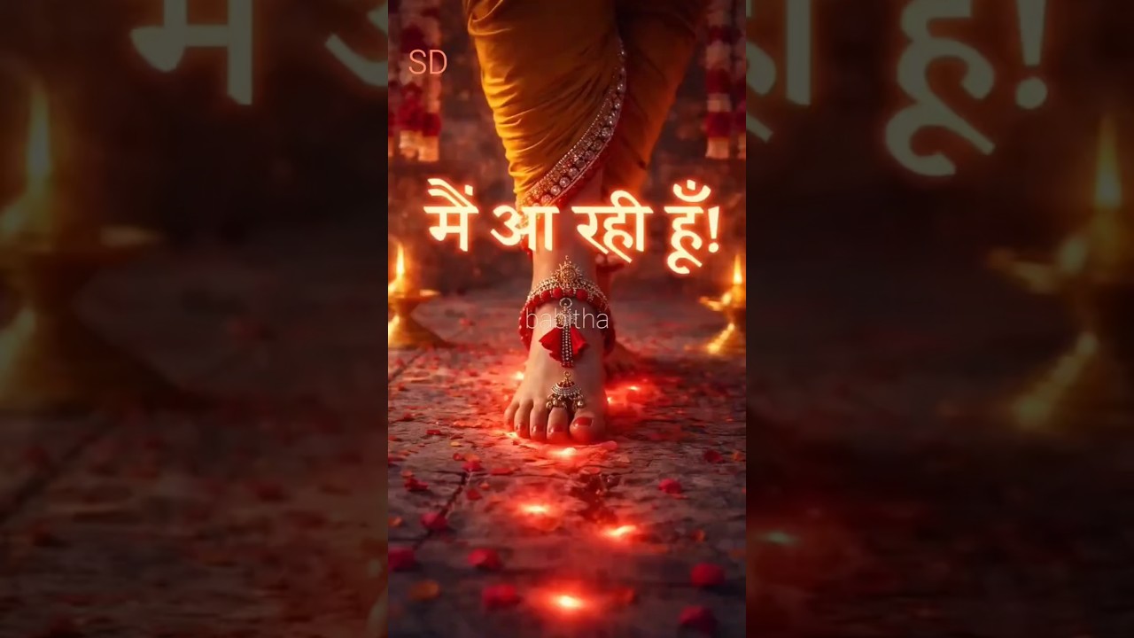 ✨माँ का आगमन, खुशियों का शुभ संदेश🙏🚩#jaimatadi #maa #durgamaa #shortsfeed #viralshorts #bhakti