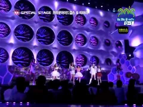 (090827) Brown Eyed Girls, T-Ara How Come @ Mnet