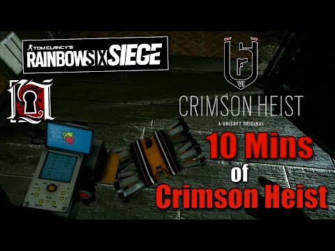 10 Mins of Crimson Heist Gameplay | Rainbow Six Siege
