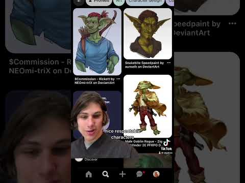 The difference between male and female fantasy races #fantasy #gaming #dnd