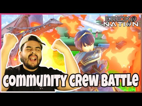 Community Crew Battle! Super Smash Bros Ultimate ft. DarkSensei #Smash